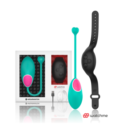 WEARWATCH - HUEVO CONTROL REMOTO TECHNOLOGY WATCHME AGUA MARINA / AZABACHE