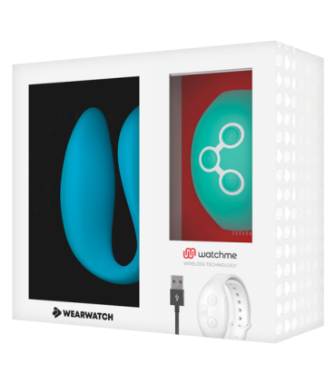 WEARWATCH - VIBRADOR DUAL TECHNOLOGY WATCHME AÑIL /AGUA MARINA