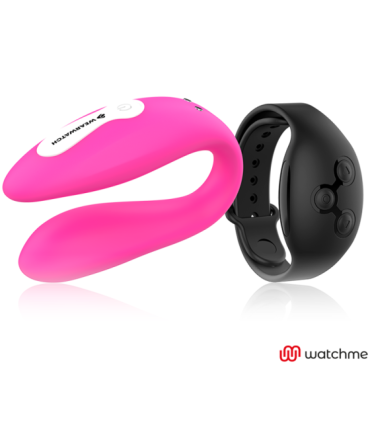 WEARWATCH - VIBRADOR DUAL TECHNOLOGY WATCHME FUCSIA /AZABACHE
