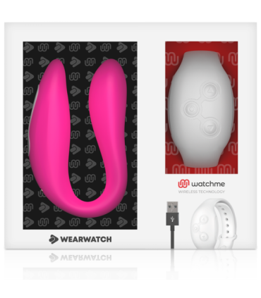 WEARWATCH - VIBRADOR DUAL TECHNOLOGY WATCHME FUCSIA / NÍVEO