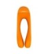 SATISFYER - CANDY CANE VIBRADOR DEDO NARANJA