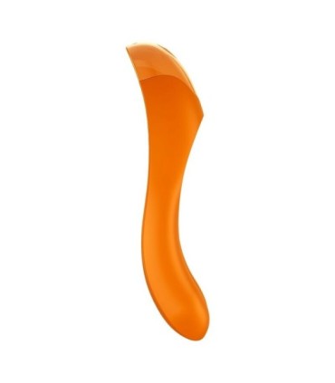 SATISFYER - CANDY CANE VIBRADOR DEDO NARANJA