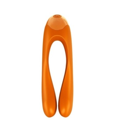 SATISFYER - CANDY CANE VIBRADOR DEDO NARANJA