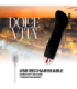 DOLCE VITA - VIBRADOR RECARGABLE ONE NEGRO 7 VELOCIDADES