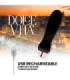 DOLCE VITA - VIBRADOR RECARGABLE FIVE NEGRO 7 VELOCIDADES