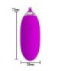 PRETTY LOVE - JOANNA HUEVO VIBRADOR CONTROL REMOTO 12 MODOS