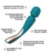 LELO - MASAJEADOR SMART MEDIUM WAND 2 VERDE AGUA