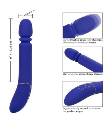 CALEXOTICS - SHAMELESS SLIM THUMPER MASAJEADOR AZUL