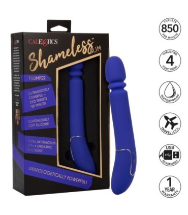 CALEXOTICS - SHAMELESS SLIM THUMPER MASAJEADOR AZUL