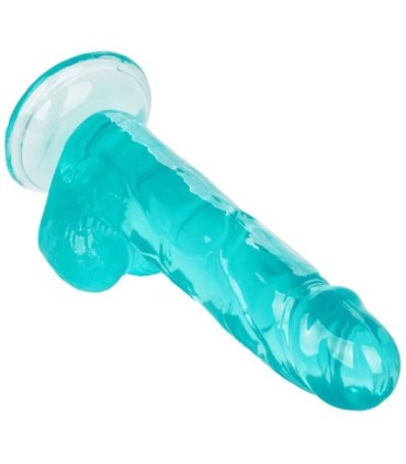 CALEXOTICS - SIZE QUEEN DILDO AZUL 15.3 CM