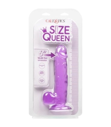 CALEXOTICS - SIZE QUEEN DILDO LILA 15.3 CM