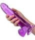 CALEXOTICS - SIZE QUEEN DILDO LILA 20.3 CM