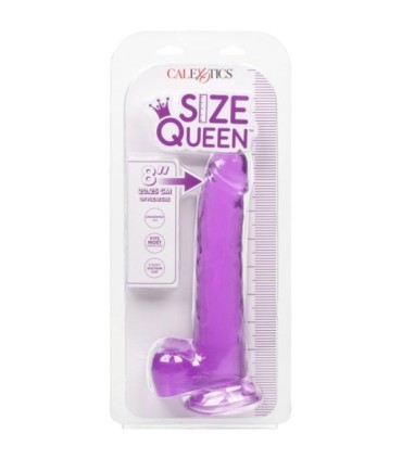 CALEXOTICS - SIZE QUEEN DILDO LILA 20.3 CM