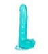 CALEXOTICS - SIZE QUEEN DILDO AZUL 20.3 CM