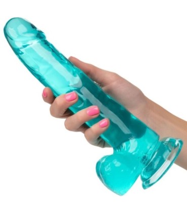 CALEXOTICS - SIZE QUEEN DILDO AZUL 20.3 CM