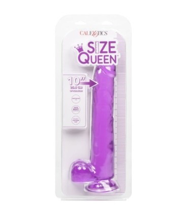 CALEXOTICS - SIZE QUEEN DILDO LILA 25.5 CM