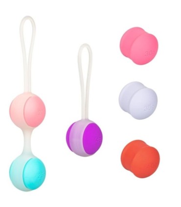 CALEXOTICS - SHE-OLOGY SET BOLAS KEGEL INTERCAMBIABLES