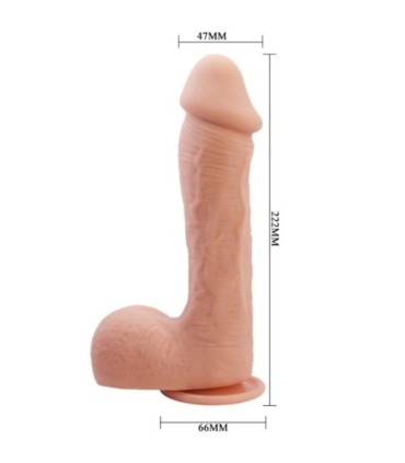 BAILE - DILDO JOHNSON PIEL REALISTA 22 CM