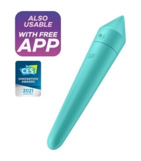 SATISFYER - ULTRA POWER BULLET 8 BALA VIBRADORA TURQUESA
