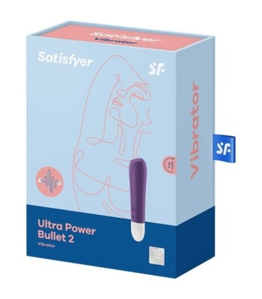 SATISFYER - ULTRA POWER BULLET 2 BALA VIBRADORA MORADA