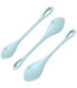 SATISFYER - YONI POWER 2 KIT DE ENTRENAMIENTO AZUL