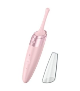 SATISFYER - TWIRLING DELIGHT ESTIMULADOR CLITORIS ROSA