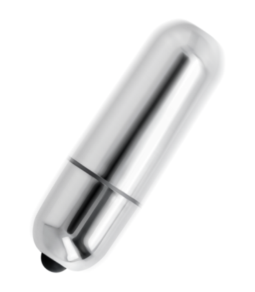 ONLINE - MINI BALA VIBRADORA PLATEADA