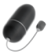 ONLINE - HUEVO VIBRADOR WATERPROOF NEGRO