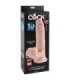 KING COCK - PLUS 3D DILDO SWINGING BALLS 20.3 CM