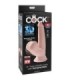KING COCK - PLUS 3D DILDO SWINGING BALLS 12.7 CM