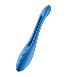 SATISFYER - ELASTIC GAME MULTI VIBRADOR AZUL