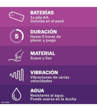 DUREX - VIBRADOR INTENSE ORGASMIC PURE FANTASY