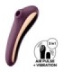 SATISFYER - DUAL KISS ESTIMULADOR CLITORIS PURPURA