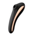 SATISFYER - DUAL KISS ESTIMULADOR CLITORIS NEGRO