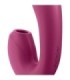 SATISFYER - SUNRAY ESTIMULADOR Y VIBRADOR APP ROJO