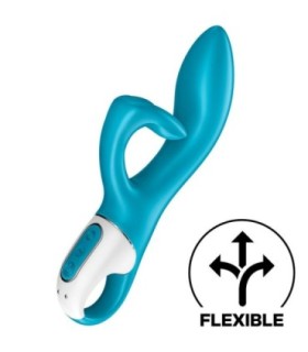 SATISFYER - EMBRACE ME VIBRADOR PUNTO G TURQUESA