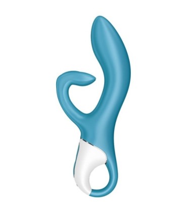 SATISFYER - EMBRACE ME VIBRADOR PUNTO G TURQUESA