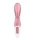 SATISFYER - HUG ME VIBRADOR RABBIT APP ROSA