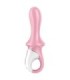 SATISFYER - AIR PUMP BOOTY 5+ VIBRADOR ANAL INFLABLE ROSA