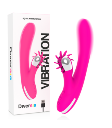 DIVERSIA - BUNNY VIBRATING 24 CM