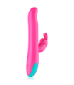 HAPPY LOKY - PLUTO RABBIT VIBRATOR & ROTATOR COMPATIBLE CON WATCHME WIRELESS TECHNOLOGY
