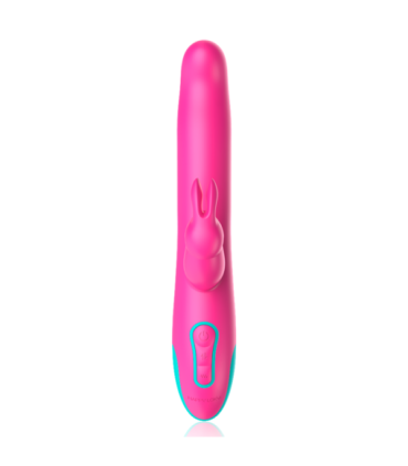 HAPPY LOKY - PLUTO RABBIT VIBRATOR & ROTATOR COMPATIBLE CON WATCHME WIRELESS TECHNOLOGY