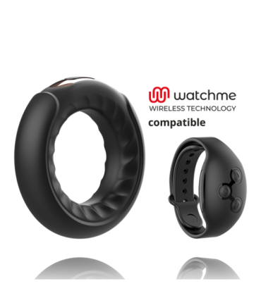 ANBIGUO - ADRIANO ANILLO VIBRADOR COMPATIBLE CON WATCHME WIRELESS TECHNOLOGY