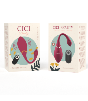 CICI BEAUTY - PREMIUM SILICONE EGG VIBRATOR REMOTE CONTROL