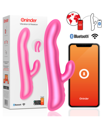 ONINDER - OSLO VIBRACIÓN Y ROTACIÓN ROSA - APLICACIÓN GRATUITA
