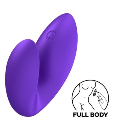 SATISFYER - LOVE RIOT VIBRADOR DEDAL MORADO