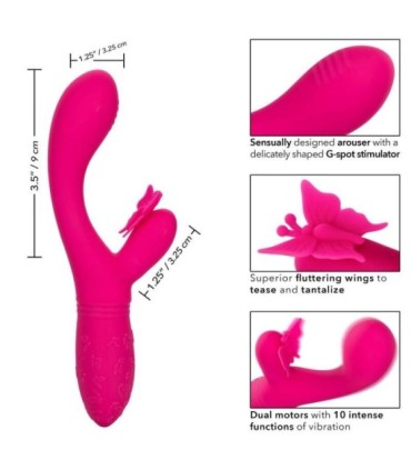 CALEXOTICS - BUTTERFLY KISS FLUTTER ROSA