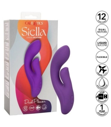 CALEXOTICS - STELLA DUAL PLEASER VIOLETA