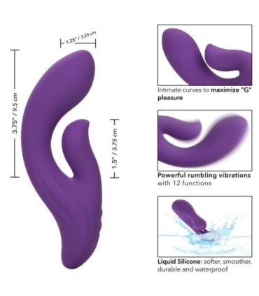 CALEXOTICS - STELLA DUAL PLEASER VIOLETA