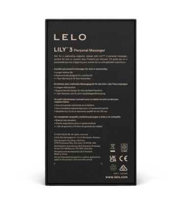 LELO - LILY 3 MASAJEADOR PERSONAL - VERDE AGUA